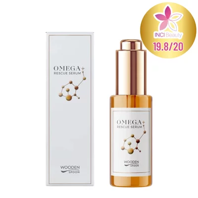 Ser premium pentru noapte Omega+ Rescue, 30ml, Wooden Spoon