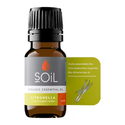 SOiL Ulei Esential Citronella, Organic ECOCERT, 10ml