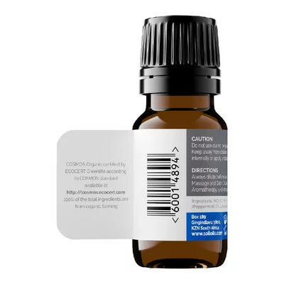 SOiL Ulei Esential Peppermint - Menta, Organic ECOCERT, 10ml