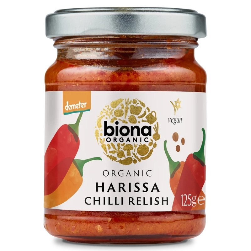 Sos chilli harissa bio 125ml