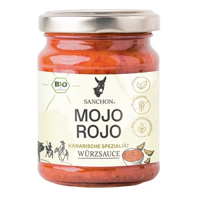 Sos mojo cu paprika si chili bio 122ml Sanchon