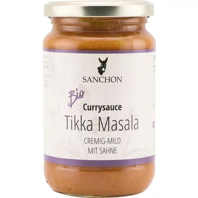 Sos Tikka Masala bio 320ml Sanchon