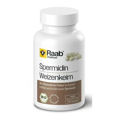 Spermidina bio 600mg 100 capsule 60g Raab PRET REDUS