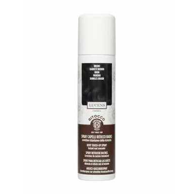 Spray pentru radacini albe si crescute Saten Inchis, 100ml, Lucens Umbria