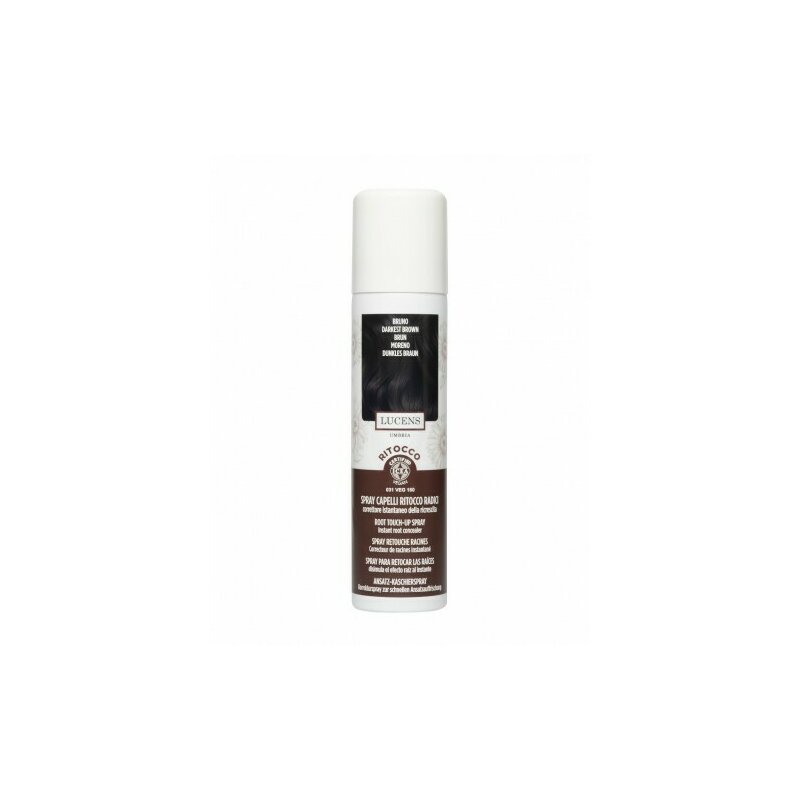 Spray pentru radacini albe si crescute Saten Inchis, 100ml, Lucens Umbria