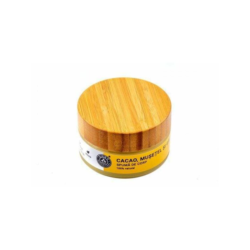 Spuma de corp, cacao, musetel si galbenele, 100ml, elixir h
