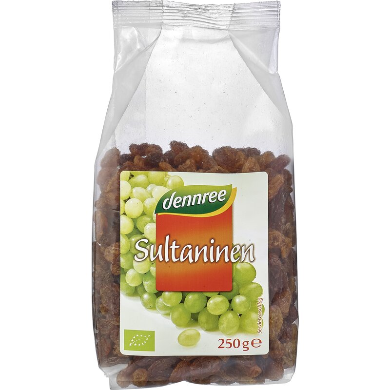 Stafide bio 250g Dennree