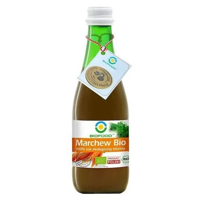 Suc de morcovi lactofermentati bio 300ml Biofood