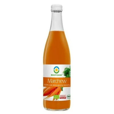 Suc de morcovi lactofermentati bio 500ml Biofood