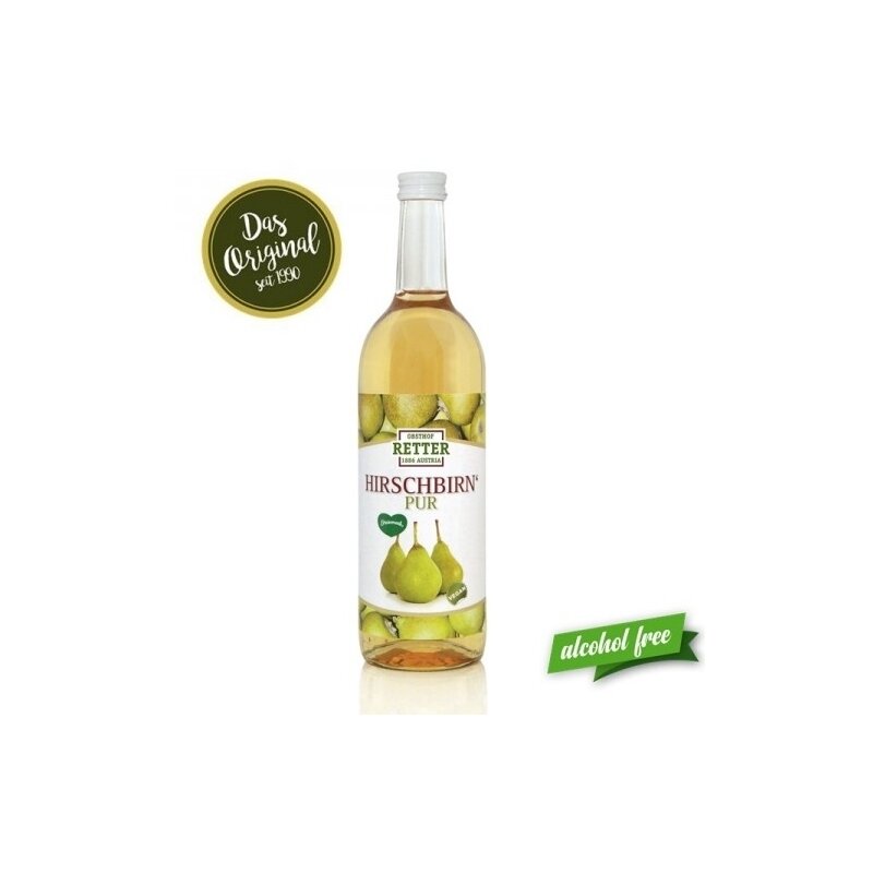 Suc de pere pur bio, 750ml, retter