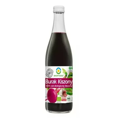 Suc de sfecla rosie lactofermentata bio 500ml Biofood