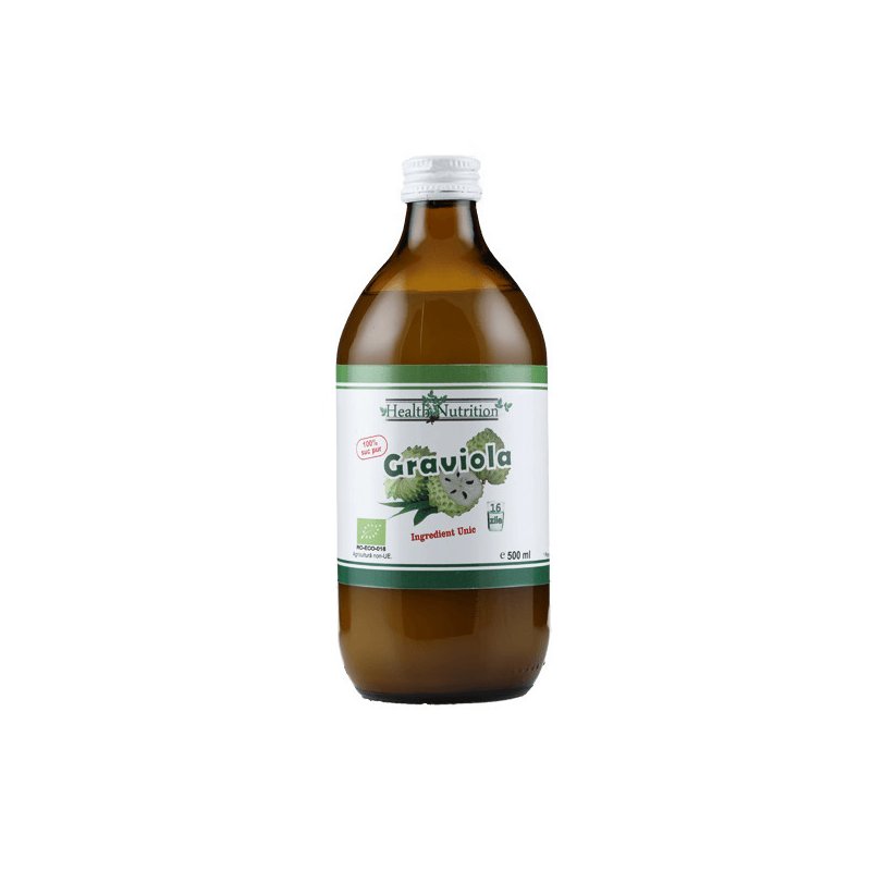 Suc graviola bio, 500 ml, health nutrition
