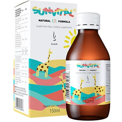 SunVital Natural KIDS Formula 150ml Duolife