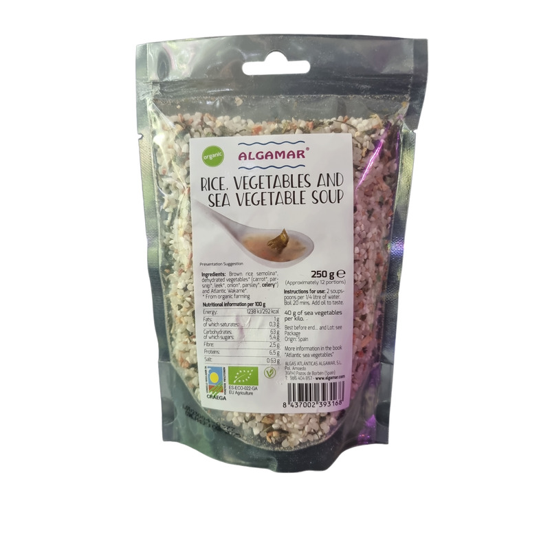 Supa cu gris din orez si alge marine bio, 250g