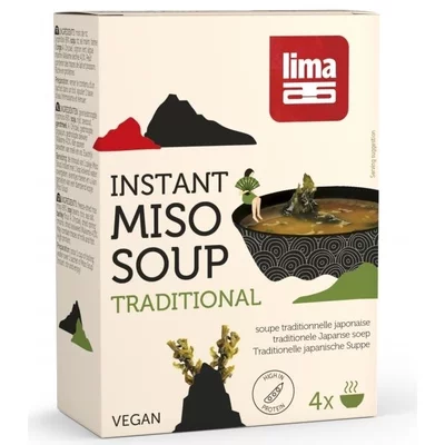 Supa miso instant 4buc x 10g Lima PRET REDUS
