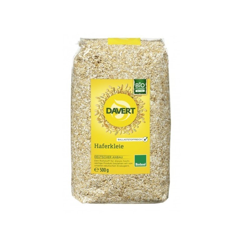 Tarate de ovaz bio 500g DAVERT