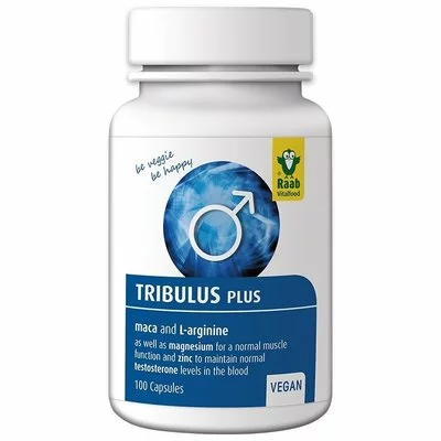 Tribulus plus 650mg, 100 capsule vegane RAAB