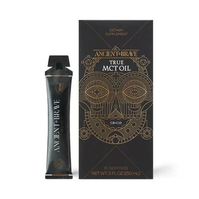 True Mct Oil (15 plicuri x 10 ml), Ancient and Brave