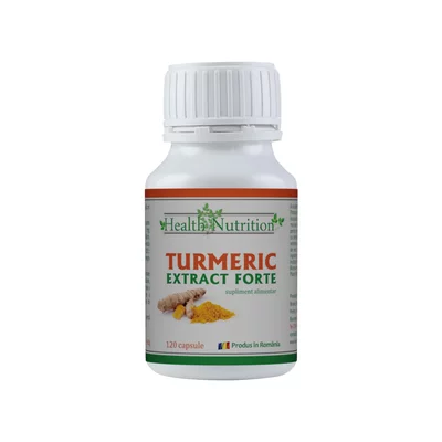 Turmeric extract forte, Health Nutrition, 120 capsule