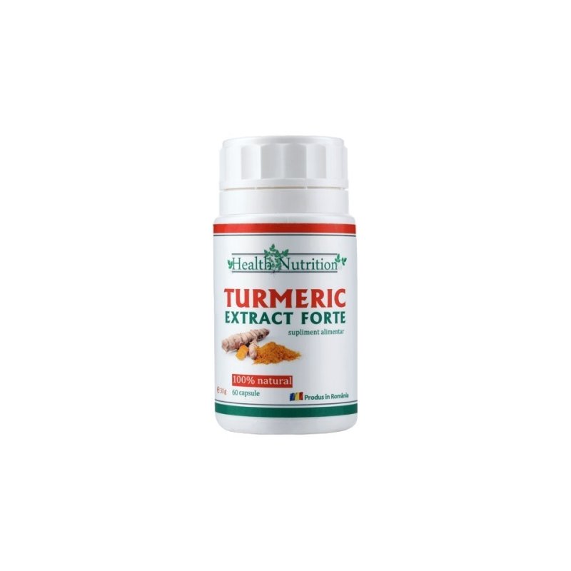 Turmeric extract forte, health nutrition, 60 capsule