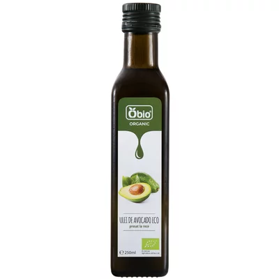 Ulei de avocado bio 250ml, Obio