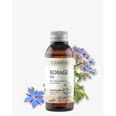 Ulei de Borago BIO, virgin, 50 ml, Ellemental