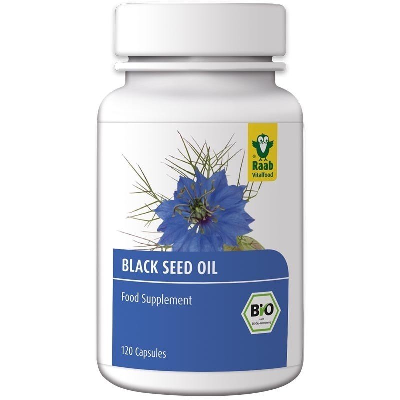 Ulei de chimen negru - negrilica - bio 120 capsule raab
