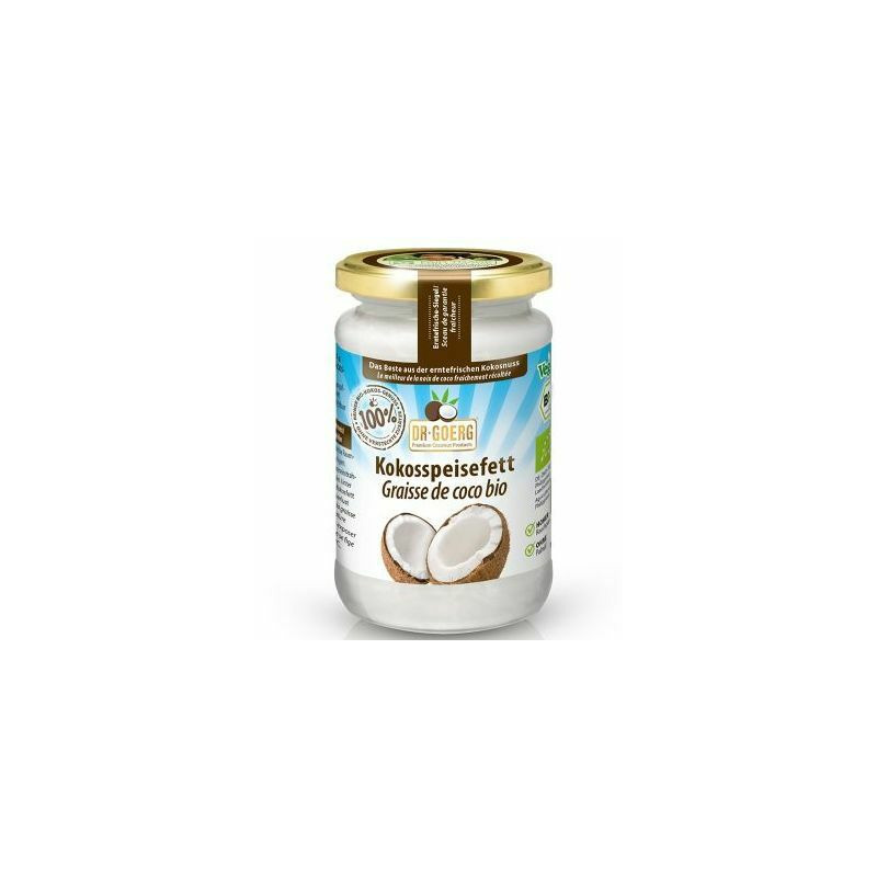 Ulei de cocos premium dezodorizat pt. gatit bio 200ml dr. goerg
