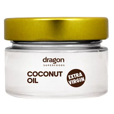 Ulei de cocos virgin presat la rece bio 100ml Dragon Superfoods