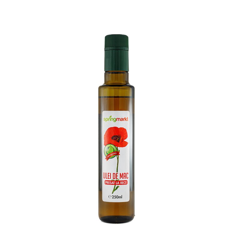 Ulei de mac, natural, 250ml, springmarkt