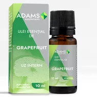 Ulei esential de Grapefruit pentru uz intern, 10ml, Adams Supplements-picture