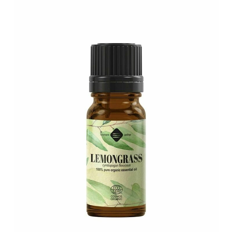 Ulei esential de lemongrass, bio, 10ml, ellemental