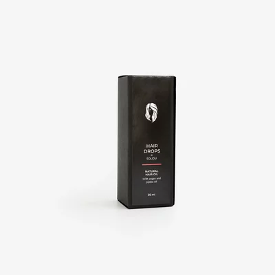 Ulei natural de par cu ulei de argan si ulei de jojoba, 30ml, SOLIDU PRET REDUS