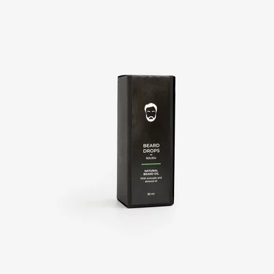Ulei natural pentru barba cu avocado si ulei de migdale, 30ml, SOLIDU PRET REDUS
