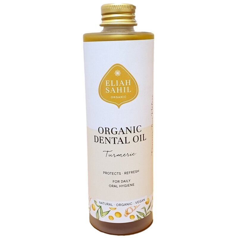 Ulei pentru igiena orala cu turmeric bio 100ml eliah sahil