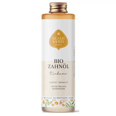 Ulei pentru igiena orala cu turmeric bio 100ml Eliah Sahil PRET REDUS