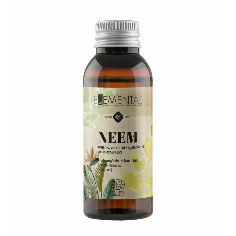 Ulei virgin de neem, bio, 50 ml, ellemental