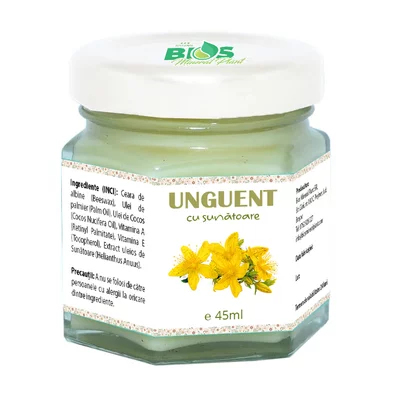 Unguent cu Sunatoare, 45 ml, Bios Mineral Plant