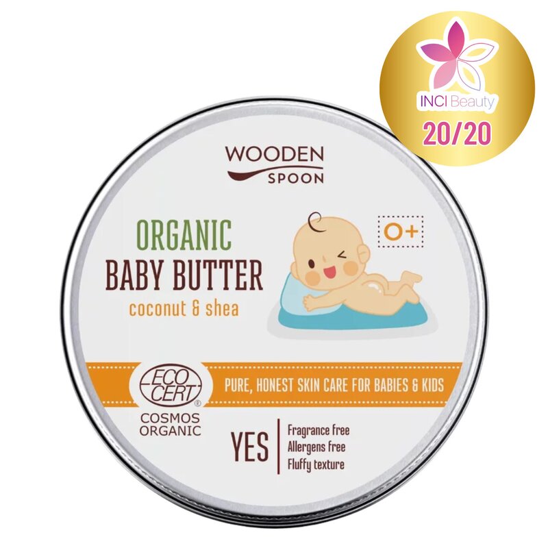 Unt de corp pentru bebelusi ecologic 100ml Wooden Spoon