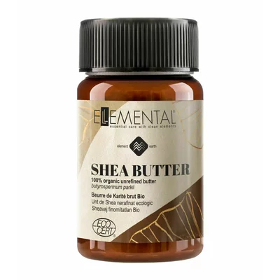 Unt de shea, nerafinat, bio, 100 gr, Ellemental