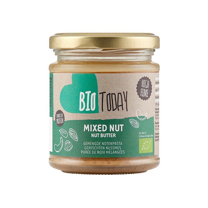 Crema din mix de nuci bio 170g bio today