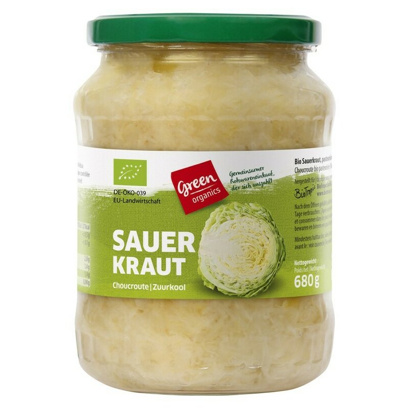 Varza murata bio 680g Green Organics