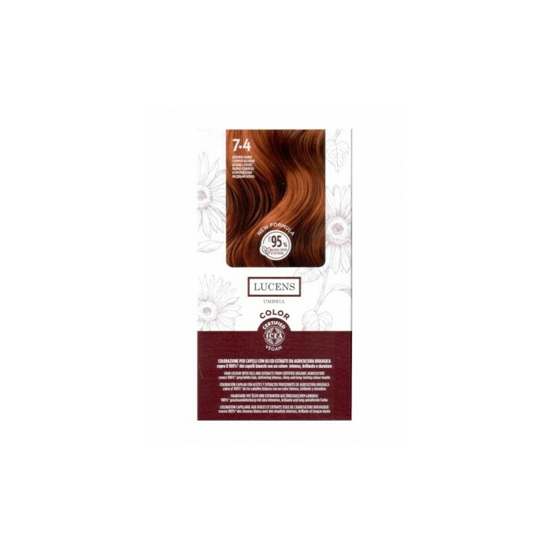 Vopsea fara amoniac Blond Aramiu 7.4, Lucens Umbria