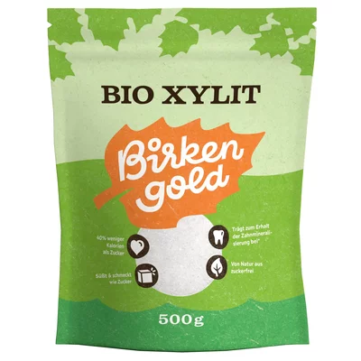 Xylitol din porumb bio 500g Birkengold