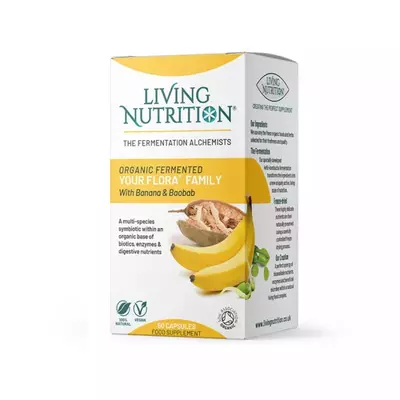 Your Flora Family 700 mg probiotice fermentate pentru intreaga familie, 60 capsule, Living Nutrition