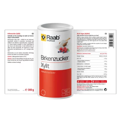 Zahar din mesteacan 300g Raab