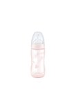 Biberon sticla Nuk, first choice, tetina din silicon, 0-6 luni, 300 ml, Baby rose