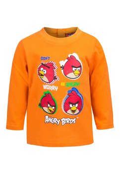 Bluza bebe, portocalie, Angry Birds