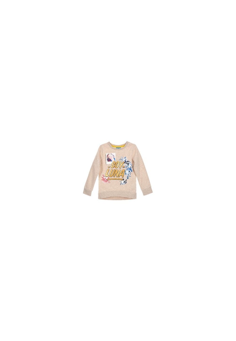 Bluza groasa, Soy Luna, crem