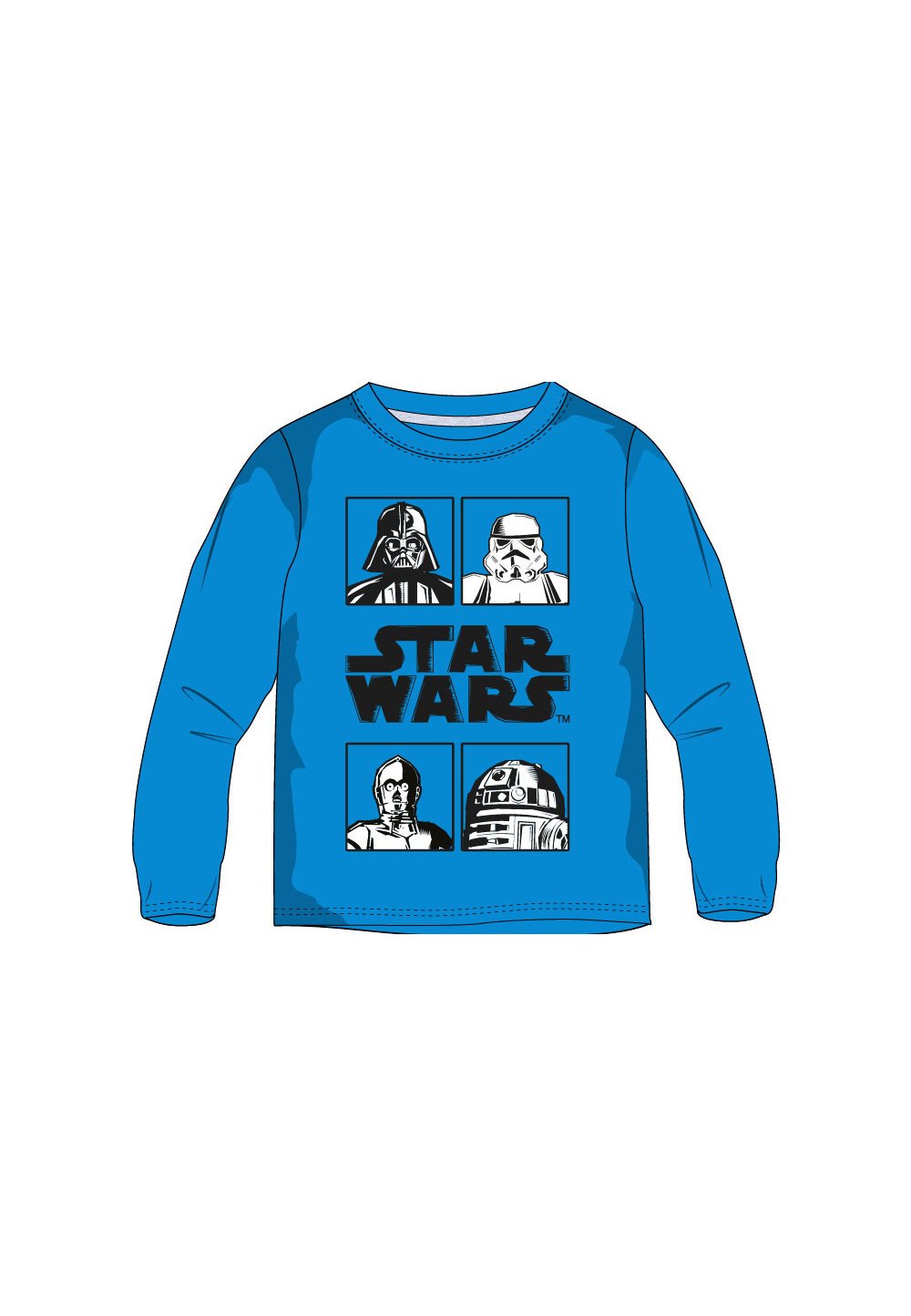 Bluza Star Wars, albastra imagine